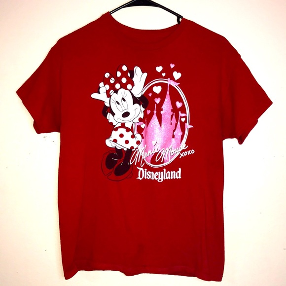 Disney Other - Disney Red Minnie Mouse T Shirt